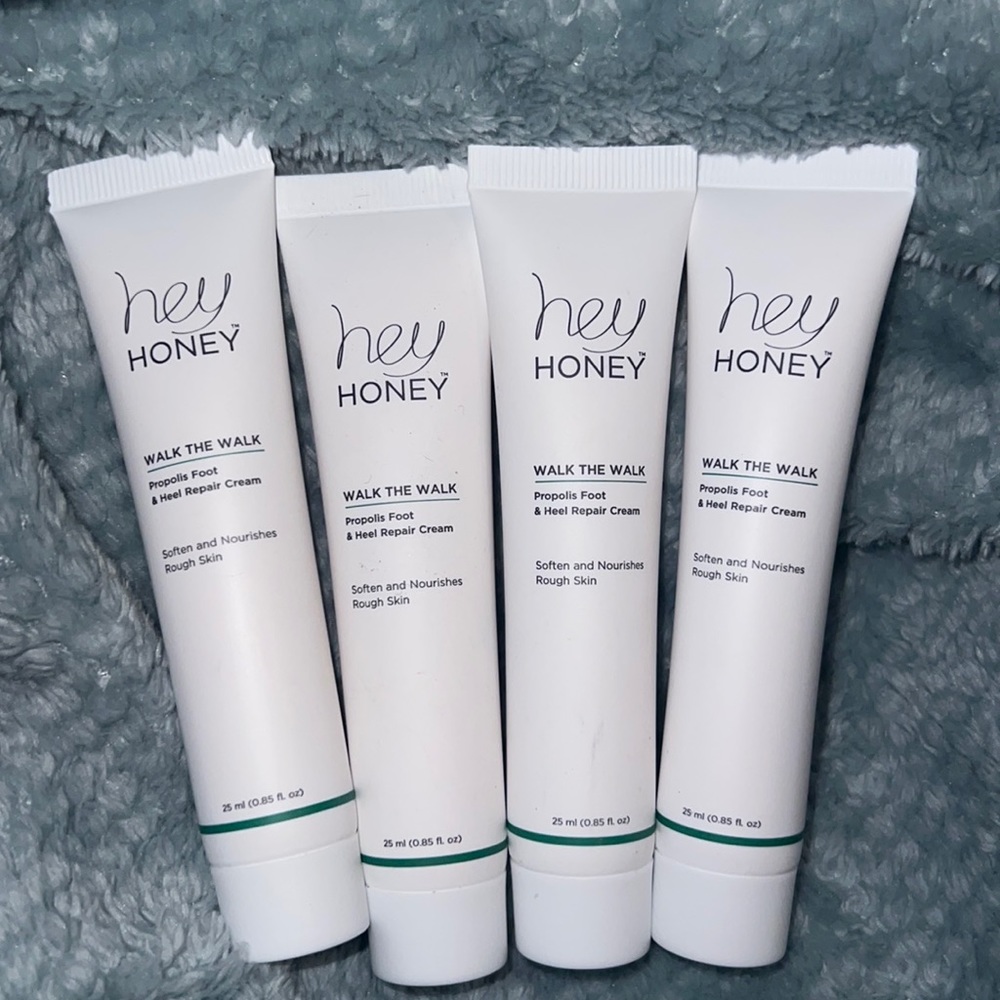 Hey honey walk the walk X 4 .85 oz containers